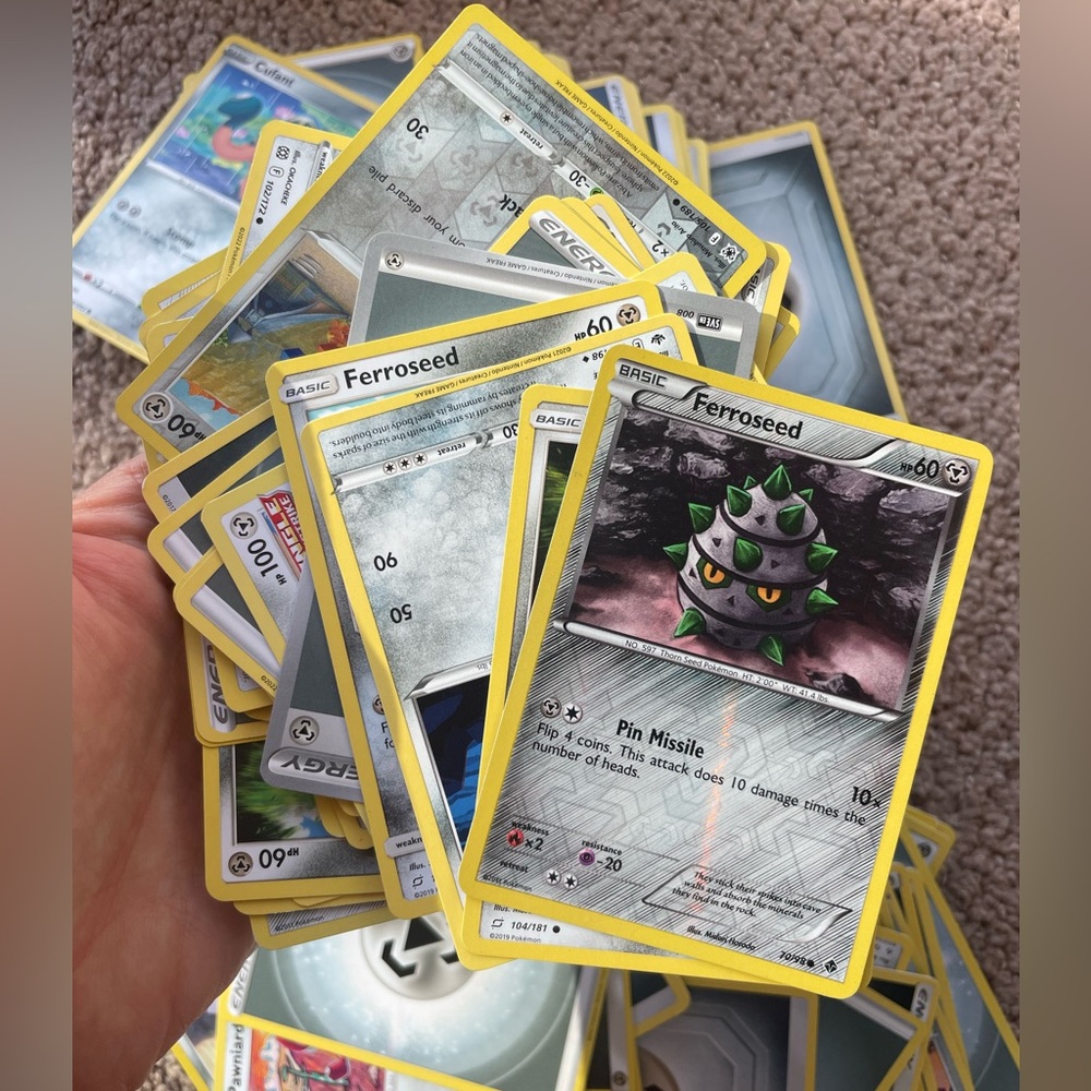 Pokémon cards: Steel
